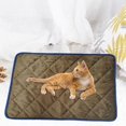 thumbnail image 4 of Milaget Tapis Autochauffant pour Animaux Chat Chien Fond Antidérapant Tapis Autochauffant pour Minou Extérieur Café 40x50cm, 4 of 7