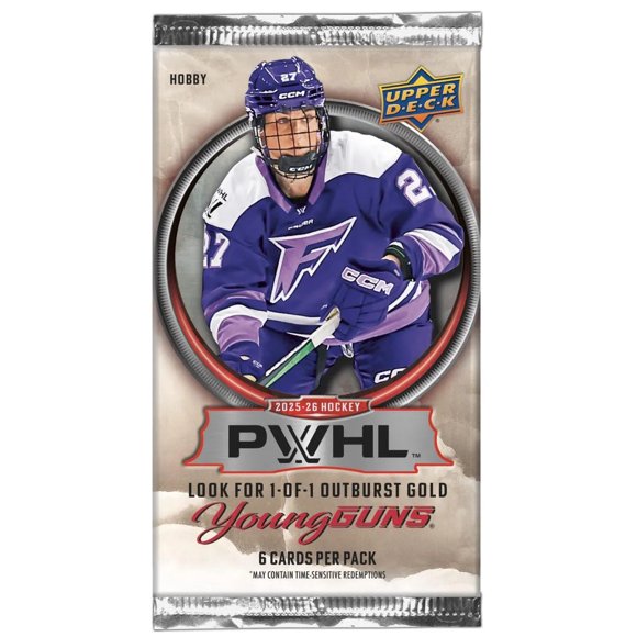 2025-2026 Upper Deck PWHL Hockey Hobby Pack