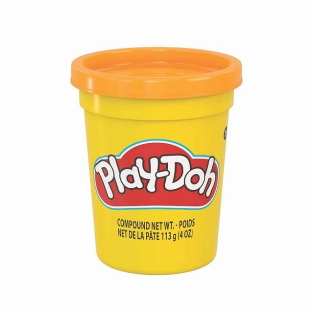 Play-Doh 4-Ounce Single Can of Bright Tropical Orange Modeling Compound, Ages 2 and up