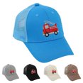 thumbnail image 4 of MIASHUI Cute Embroidery Kids Baseball Cap Adjustable Mesh Hat for Boys Girls,Blue,2-8 Years, 4 of 4
