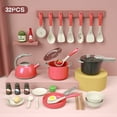 thumbnail image 1 of Maison de Jeu pour Enfants Cuisine Jouets pour Filles Articles de Cuisine Cuiseur à Riz Cuisson Miniature Aliments Ustensiles de Simulation Ensemble de Jouets de Cuisine pour Enfants, 1 of 7