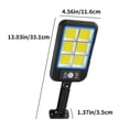 thumbnail image 3 of Boovnll Solar Wall Lights Outdoor, 3 Mode + Remote Control + Motion Sensor, IP65 Waterproof Outdoor Wall Lights for Garden, Fence, Patio, Garage, Front Yard, Solar Lights Outdoor, 3 of 9