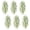 White, variant on LutIedan 6 Pcs Artificial Hanging Flowers Realistic Ivy Hanging Vines UV Resistant Outdoor Fake Plants for Garden Fence Patio Balcony Wall Decoration Privacy Screen Greenery Enhancement