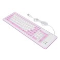 thumbnail image 3 of Silicone Foldable Waterproof Keyboard 103 Keys USB Wired Mute Fadeless Keys for PC Laptop, 3 of 7