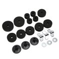 thumbnail image 1 of Hi Hat Clutch Felt,21Pcs Cymbal Replacement Accessories Hi Hat Cup Felt Drum Felt Pad Kit Leading Edge Technology, 1 of 14