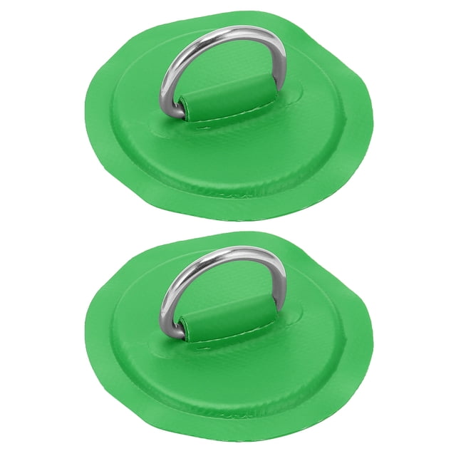 Patch de Coussinet en D, Coussinet en D Réutilisable et Durable pour Bateau Gonflable en PVC Kayak Canot pour Toit, Grilles, Remorques, Feuilles de Sol Jaune, Bleu, Rouge, Vert Émeraude, Noir, Blanc, Vert, Orange, Gris