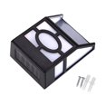 thumbnail image 2 of Sensor Garden Lamp, Solar Garden Lamp, 4.72 X 3.35 X 1.97inch Engineering Plastic 2 LED Light 2v Polycrystalline Silicon Solar Panel Garden For Patio Yard, 2 of 8