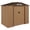 Earthy Yellow, variant on 7' x 4' Garden Storage Shed w/ Foundation Kit and Double Doors Green