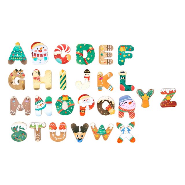 Letters Game Birthday Gifts Cute Preschool Educational Toy Refrigerator Christmas