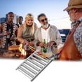 thumbnail image 3 of Dvkptbk bbq Accessoires Grille à Hot-Dogs en Acier Inoxydable Support à Saucisses Grille de Gril Grille de Barbecue pour Hot-Dogs Support à Rouleaux pour Saucisses, 3 of 6