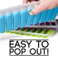 thumbnail image 3 of Chmadoxn Ice Lattice,Ice Cube Tray,Ice Trays Narrow Ice Stick Trays With Easy Push Out Ice Cubes Molds Reusable For Whiskey, Cocktail, Stackable Flexible Ice lattice, 3 of 3