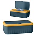 thumbnail image 2 of Ngheia Pull-Out Wet Wipes Box a (Yellow-Blue Medium), Wipes and Wipe Containers Can Be Reused. Wipe Containers Are Used to Store Desktop Seals Wipe Lids and Wipe Tissues, 1 Wet Wipes Box, 2 of 9