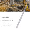 thumbnail image 4 of Taper Gauge, Portable  Feeler Gauge Stainless Steel Easy To Distinguish  Calibration With Storage Bag For Hole Measurement, 4 of 8