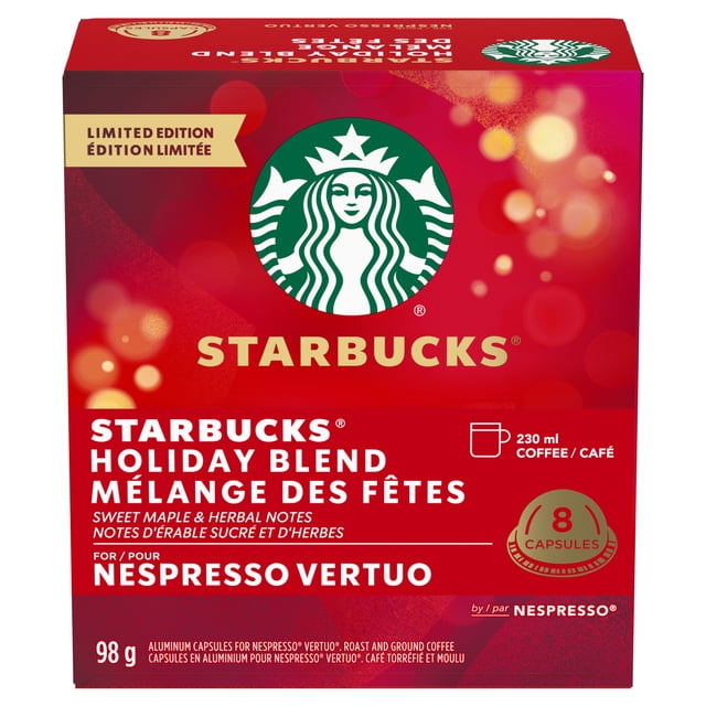 STARBUCKS VERTUO HOLIDAY BLEND 4X98G
