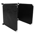 thumbnail image 1 of 3 Pcs Bac à Litière pour Chat, Protecteurs de Confidentialité en Résine Plastique Noir pour Usage Intérieur, 1 of 9