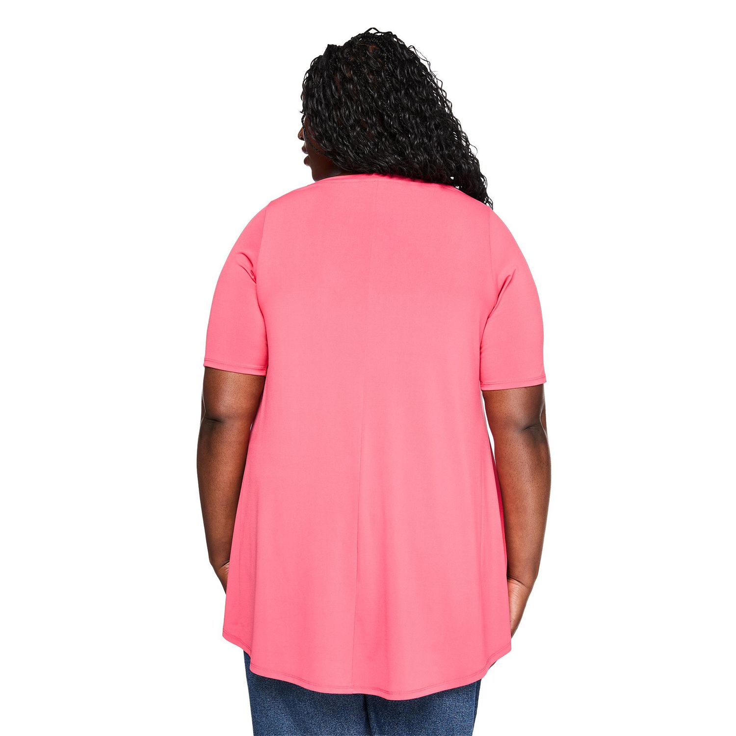 T-shirt à encolure bateau Lane Bryant Plus pour femmes