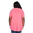 thumbnail image 3 of Lane Bryant Women'S Plus Boat-Neck T-Shirt, 3 of 6