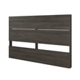 thumbnail image 3 of Nexera 2-Piece Bedset With Bed Frame And Headboard, Grey, Queen, 3 of 5