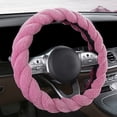 thumbnail image 1 of TIMIFIS Steering Wheel Covers Car Steering Wheel Cover with Soft Warm Non-Slip Car Decoration Car Wheel Protector Universal Fits 14-15 Inches Car Accessories, 1 of 6