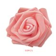 thumbnail image 4 of Dalazy Pack of 50 Artificial Bionic Flowers PE Foam Simulation Roses Fake Flower Decorations Wedding Party Engagement Presents Orange, 4 of 8