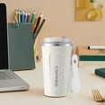 thumbnail image 4 of JWshufel Stainless Steel Coffee Mug Intelligent Temperature Display Portable Insulated Cup with Lifting Rope for Hot Cold Drinks Lightweight Easy to Carry and Clean, 4 of 4