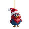 thumbnail image 1 of Dorm Decor Cute Rooster Car Pendant Home Tree Decoration, Christmas Tree Ornament, Home Decor 1PC Fall Decor on Clearance, 1 of 1