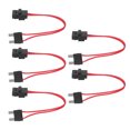 thumbnail image 3 of Vehicle Fuse Box Panel Connector, 16AWG Direct Replacement Mini Tip Thin Car Mini Fuse Holder Connector  For Automotive Circuit ACL L 29.2mm,ACT M 19.1mm,ACK S 10.9mm,ACD Flat, 3 of 8