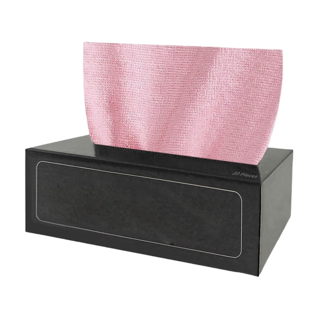 WMQPNNS Made in Canada Microfiber Cleaning Cloths Roll 20 Pack Dry/Wet Use Cartoon Dish Towels Reusable Paper Towels Tear Cloth Absorbent & Fast Drying for Wash Cloths Kitchen Cleaning