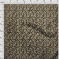 thumbnail image 3 of oneOone Polyester Lycra Fabric Leaves & Floral Artistic Print Fabric BTY 56 Inch Wide, 3 of 4