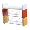 thumbnail image 3 of Lipstore Tea Bag Organizer 3 Tier Coffee Pod Organizer for Countertop Kitchen Cabinet Colorful, 3 of 8