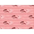 thumbnail image 1 of Ahgly Company Tapis Rectangulaire Lavable en Machine Intérieur Transitionnel Rose, 2 Pieds x 4 Pieds, 1 of 7