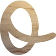 thumbnail image 1 of Wooden Letter O Craft Project, 5'' Tall Small Unfinished Wood Alphabet Letter, DIY, 1 of 3