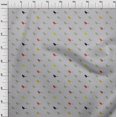 thumbnail image 3 of oneOone Viscose Jersey Fabric Artistic Bird Print Fabric BTY 60 Inch Wide, 3 of 4