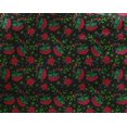 thumbnail image 4 of oneOone Georgette Viscose Tissu Feuilles & Imprimé Floral 1 Yard 42 Inch Wide, 4 of 4