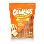 Oinkies Gâteries de chiens d'appel d'offres de poulet 18pk
