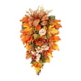 thumbnail image 2 of Color Thanksgiving Decoration Pendant Autumn Simulation Flower Peony Sunflower Hanging Tree Maple Leaf, 2 of 3