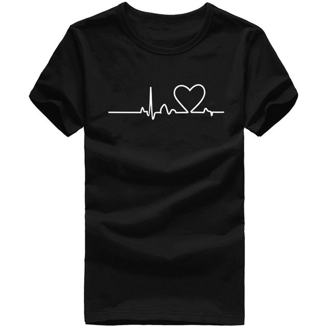 Birdeem Unisex T-Shirt Printed Pattern Casual Fashion Soild Color Short Sleeve Tops