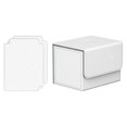 thumbnail image 1 of Card Deck Box with Closure Collectible Cards Container Card Holder White, 1 of 8