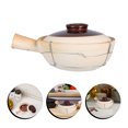 thumbnail image 4 of Traditional Clay Pot for Cooking Chinese Ceramic Cooking Pot for Clay pot Rice for Soups Stews Porridge Family Gatherings and Travel, 4 of 8