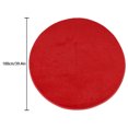 thumbnail image 2 of Plush Chair Floor Mat Round Carpet Children Bedroom Mat Play Tent Area Rug Yoga Mat, 2 of 6