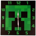 thumbnail image 1 of Minecraft Creeper Character Face Wall Clock, 1 of 3