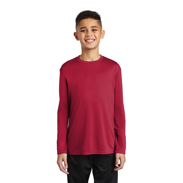 Port & Company Youth Long Sleeve Performance T-Shirt PC380YLS