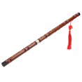 thumbnail image 3 of Bamboo Flute, Wooden Flute Traditional Bitter Bamboo Flute Chinese Bitter Bamboo Flute Mirror-Polished  For Performance For Grade Examination For Beginners, 3 of 8