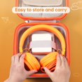 thumbnail image 2 of Travel Case for Yoto Mini (2024 Edition): Eva Holder With Adjustable Strap Grey Mingyqi, 2 of 9
