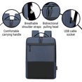 thumbnail image 4 of Vaidha Business Backpack, Bag For Travel Flight Fits 15.6 Inch Laptop With USB Charging Port, 4 of 7