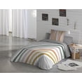 thumbnail image 2 of Gouchee Home Rainbow Twin Duvet Cover Set – 2-Piece Modern Geometric Reversible Cotton Percale Bedding, 2 of 2