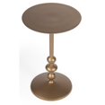 thumbnail image 1 of Butler Zora Bronze Iron Pedestal End Table, 1 of 7