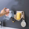 thumbnail image 4 of Boîte à Savon Indispensable pour la Maison, Porte-Savon Mural Créatif, Conteneur à Savon Gratuit, Amélioration de la Salle de Bain, Peut Tre Utilisé comme Cadeau pour la Famille, 4 of 5