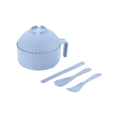 TopLLC Instant Noodle Bowl With Lid Tableware Student Dormitory Bowl And Chopsticks Set Instant Noodle Bowl With Lid instant noodle bowl