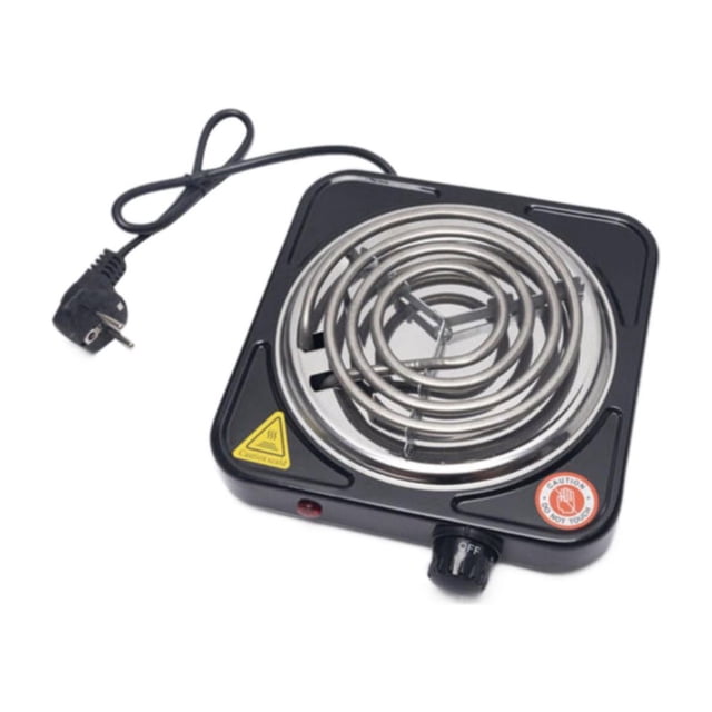 CUITING Electric Single Burner Cooktop Compact And Portable Adjustable Temperature Hot Plate 1000(W) Stainless
